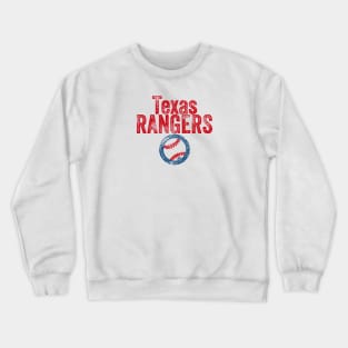 Rangers Vintage Weathered Crewneck Sweatshirt